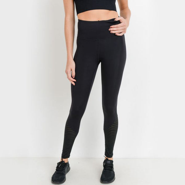 Ribbed Side Panel Seamless Highwaist Leggings – No Excuse Fitness Apparel