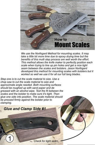 The Complete Online Guide to Knifemaking, MOUNTING HANDLES – Berg  Knifemaking