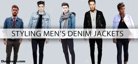 Styling mens denim jackets