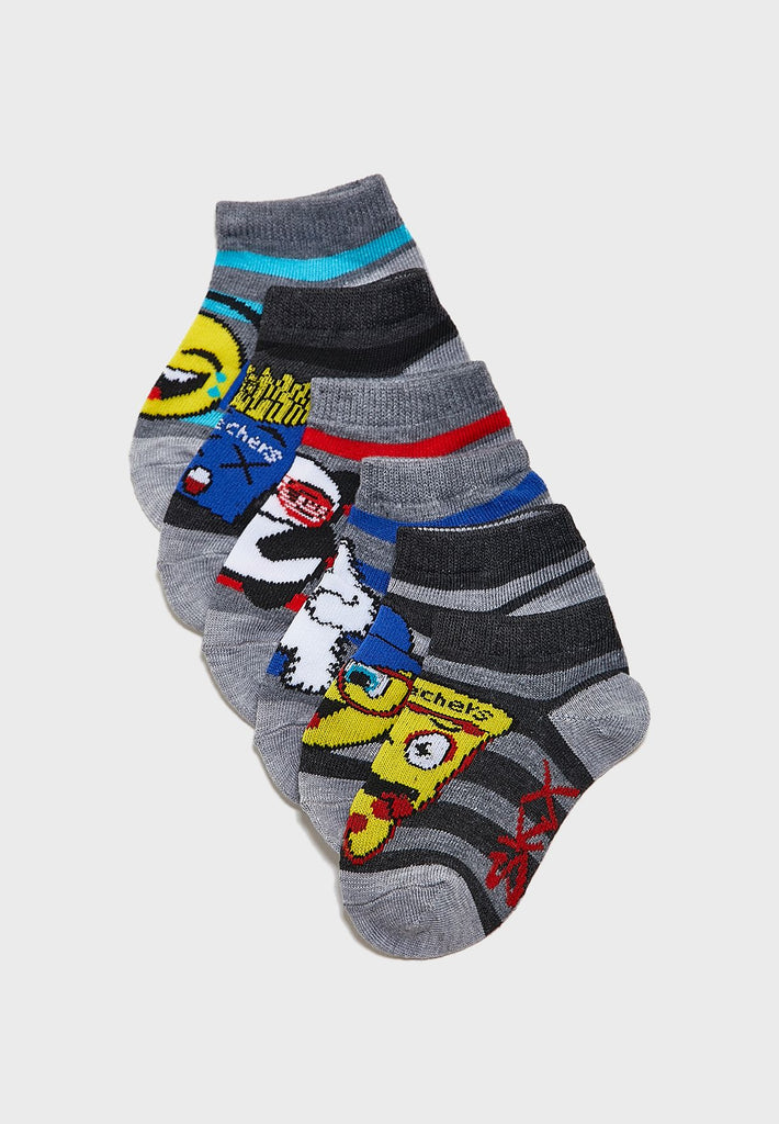 skechers kids socks