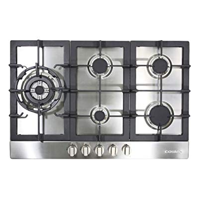 Cooktops Cosmo 950sltx E 34 In Gas Cooktop 5 Sealed Brass