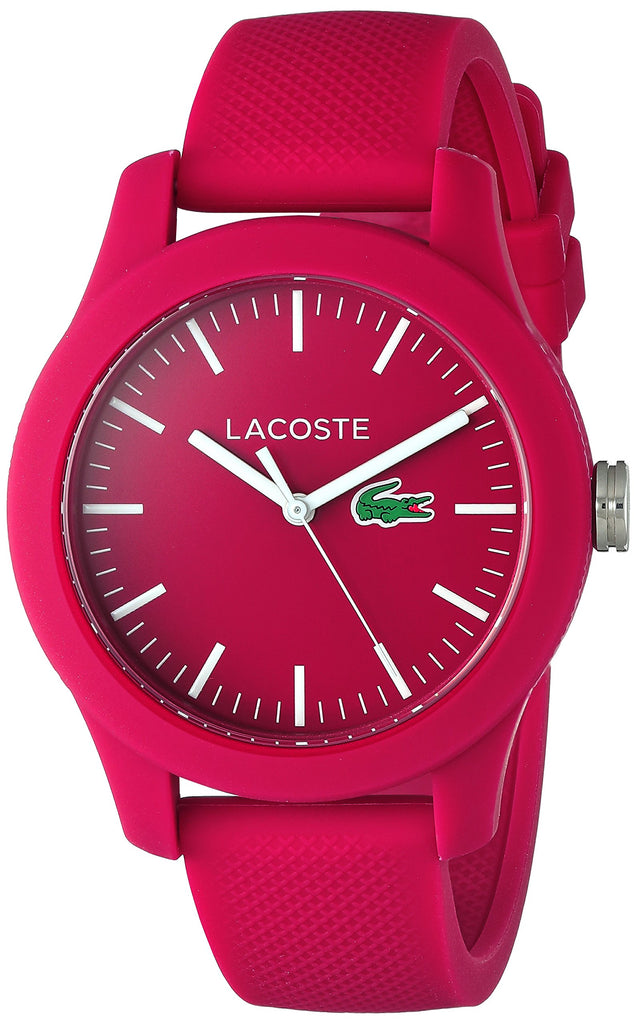 lacoste pink watch