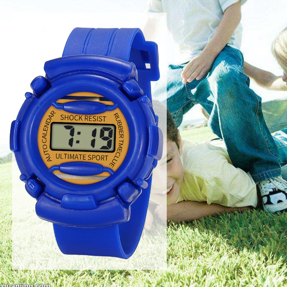 plastic waterproof watch