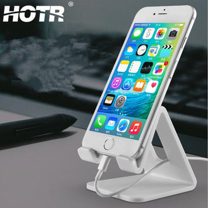 Hotr Universal Desk Holder Tablet Mobile Phone Holder With Shock
