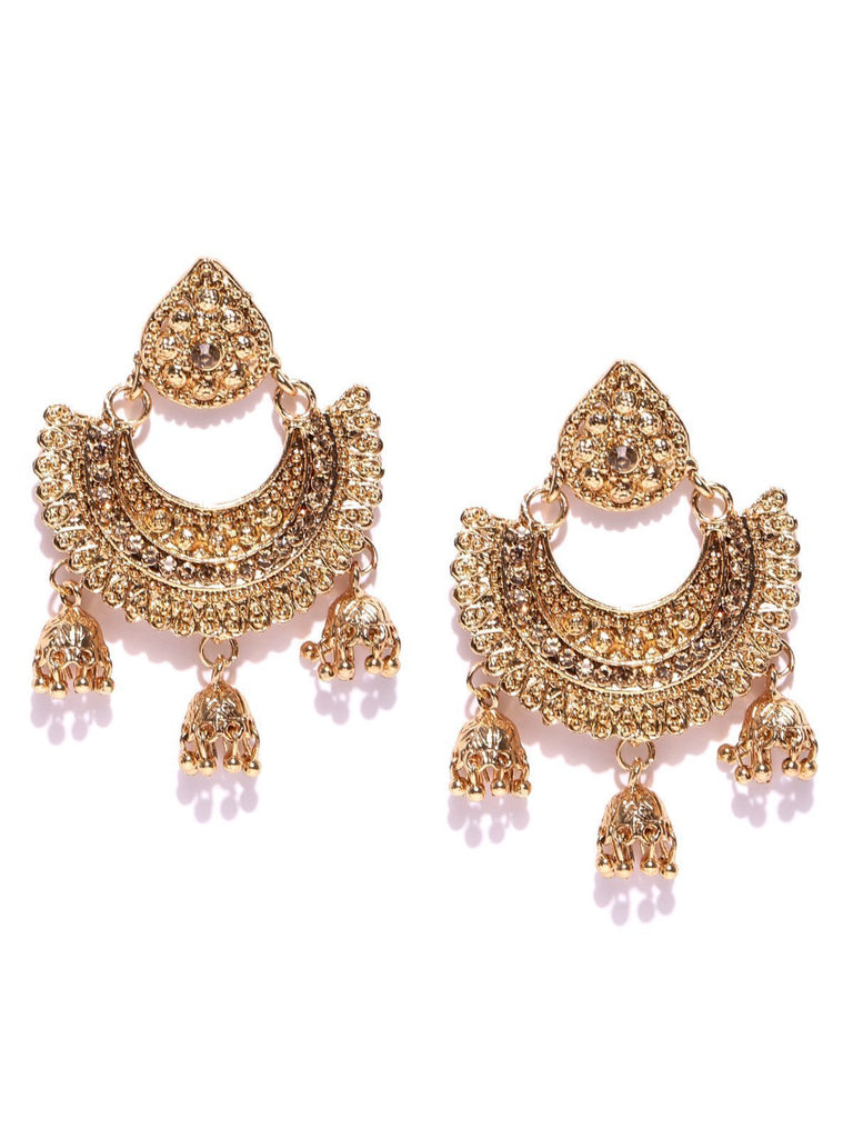 Zaveri Pearls Gold-Toned Ethnic 