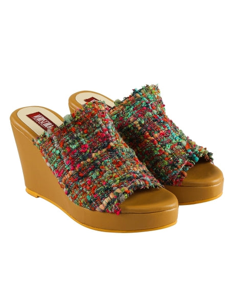 colourful wedges