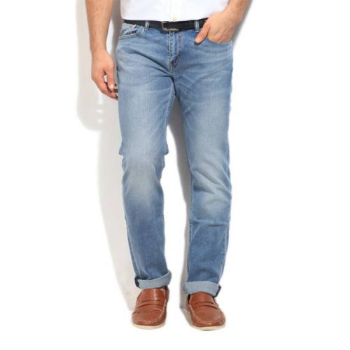 levi's slim men's blue jeans