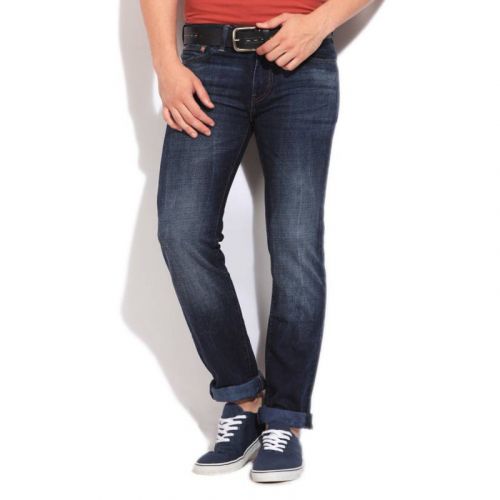 levi's slim men's blue jeans