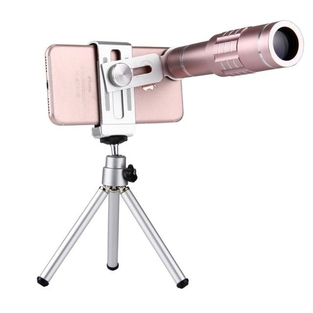 Mobile Phone Telescope Lens Universal 18X Magnification Zoom Lens