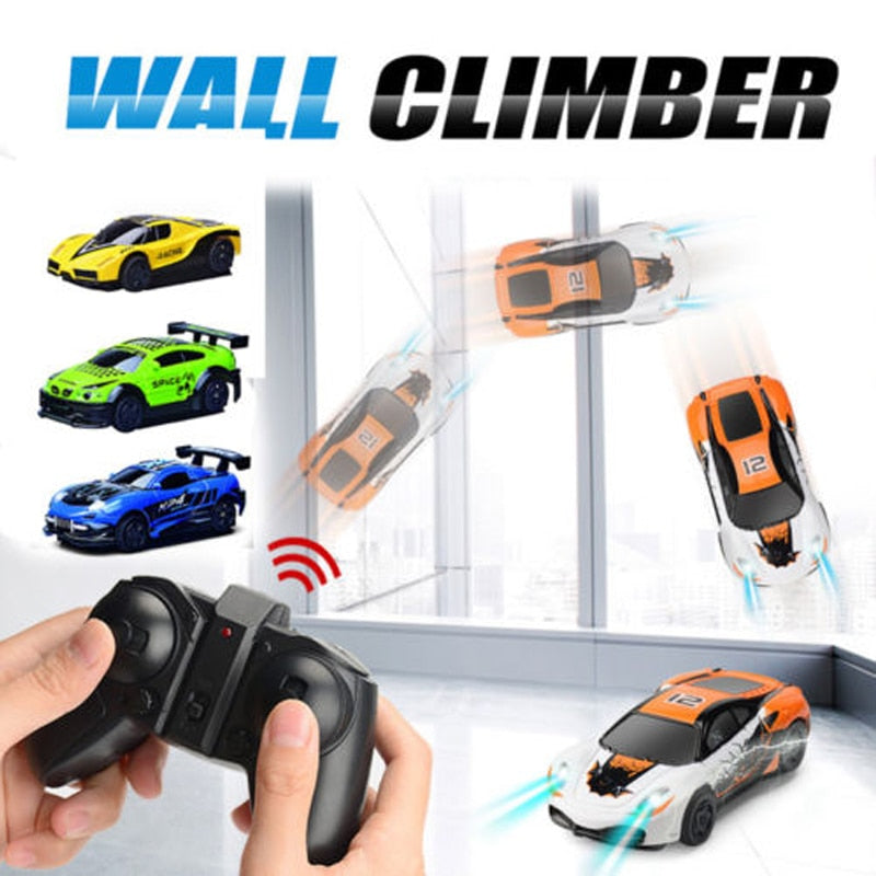 wall climbing racing car