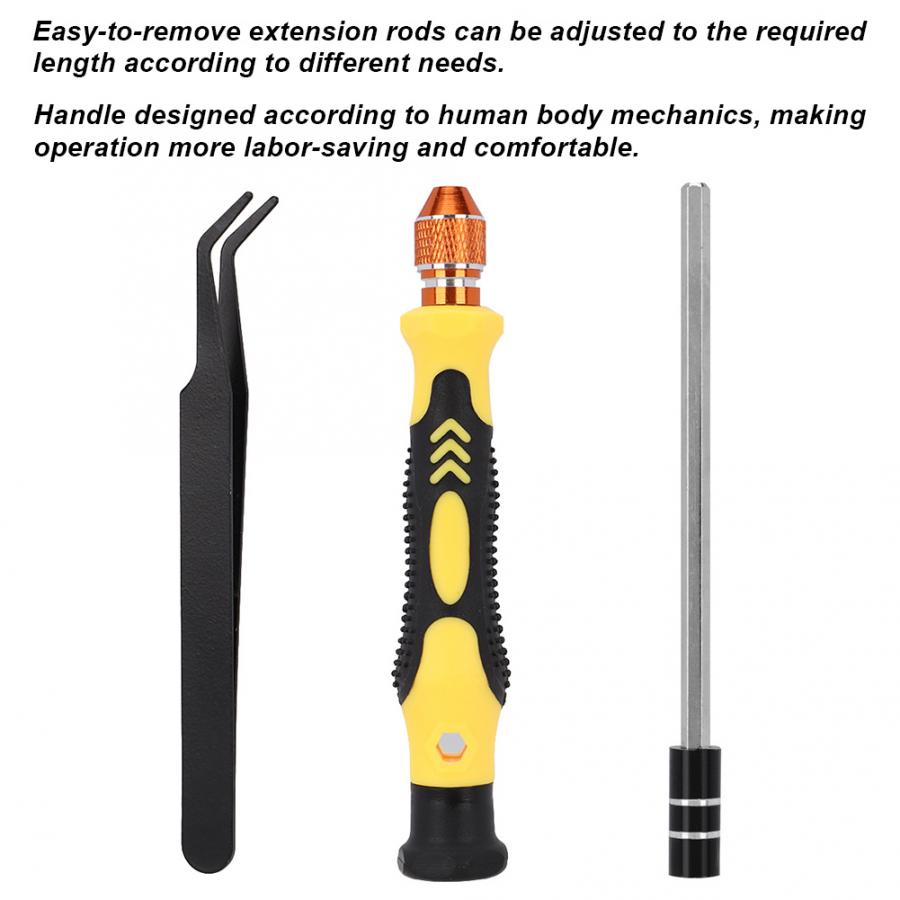 Convenient Family Must-Have Repair Tool Compatible with Mobile Phones 18pcs//Set Repair Tools Kit for Phone