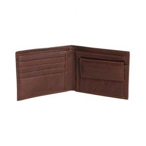 puma brown wallet