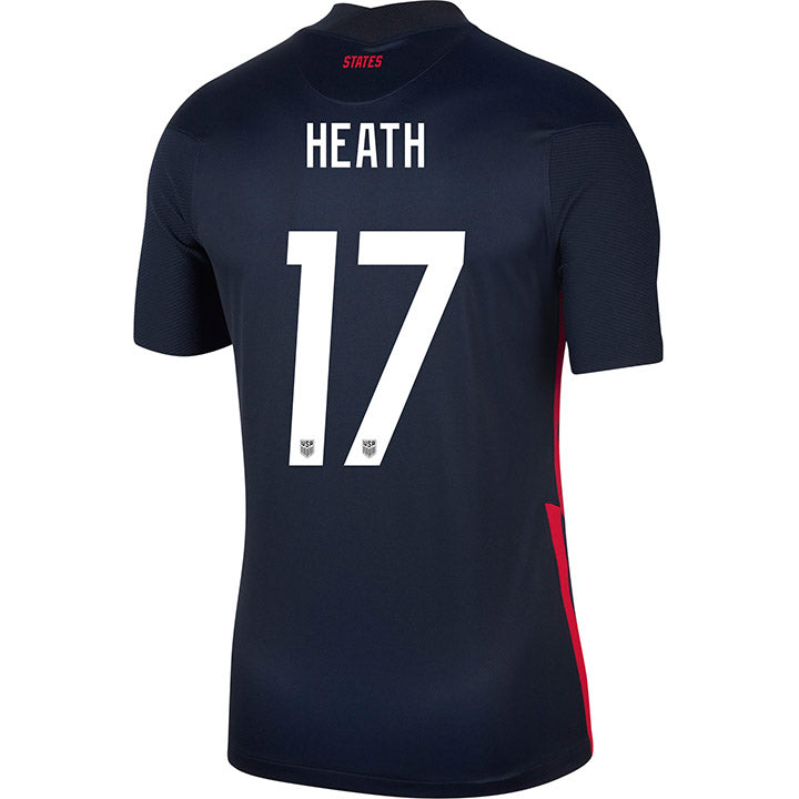 Men's Tobin Heath Nike Away Navy Jersey 