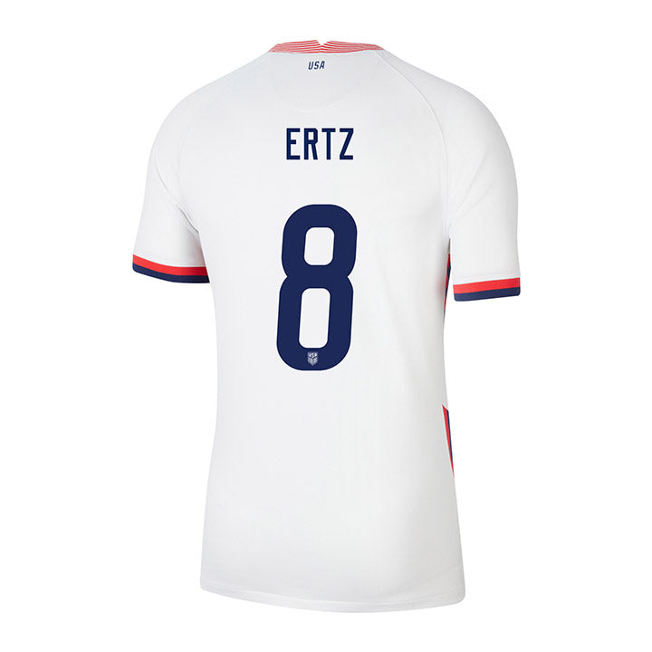 Youth Julie Ertz Nike Home White Jersey 