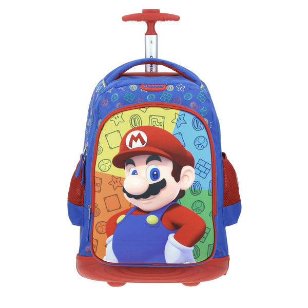 Mochila con Ruedas Chico Azul Chenson Pocoyo Kinder POKY para niño