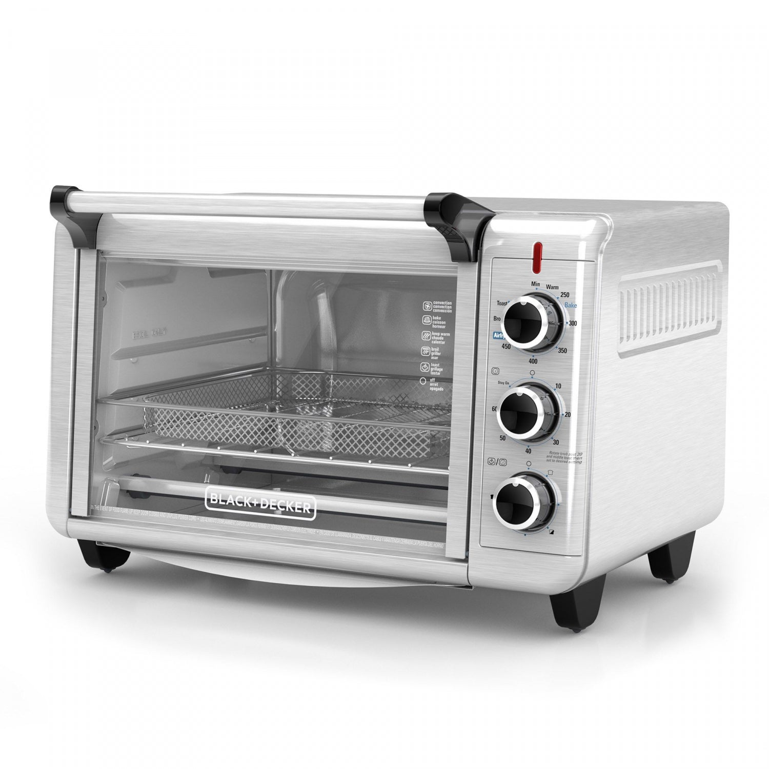Black And Decker Crisp N Bake Air Fry Toaster Oven MrOrganic Store