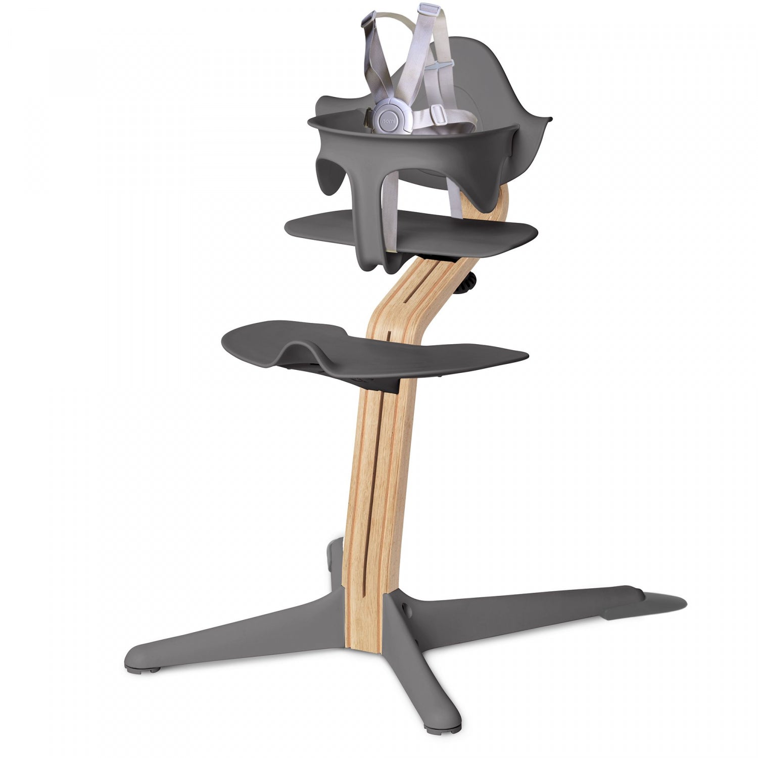 Nomi High Chair with White Oak Stem | MrOrganic Store