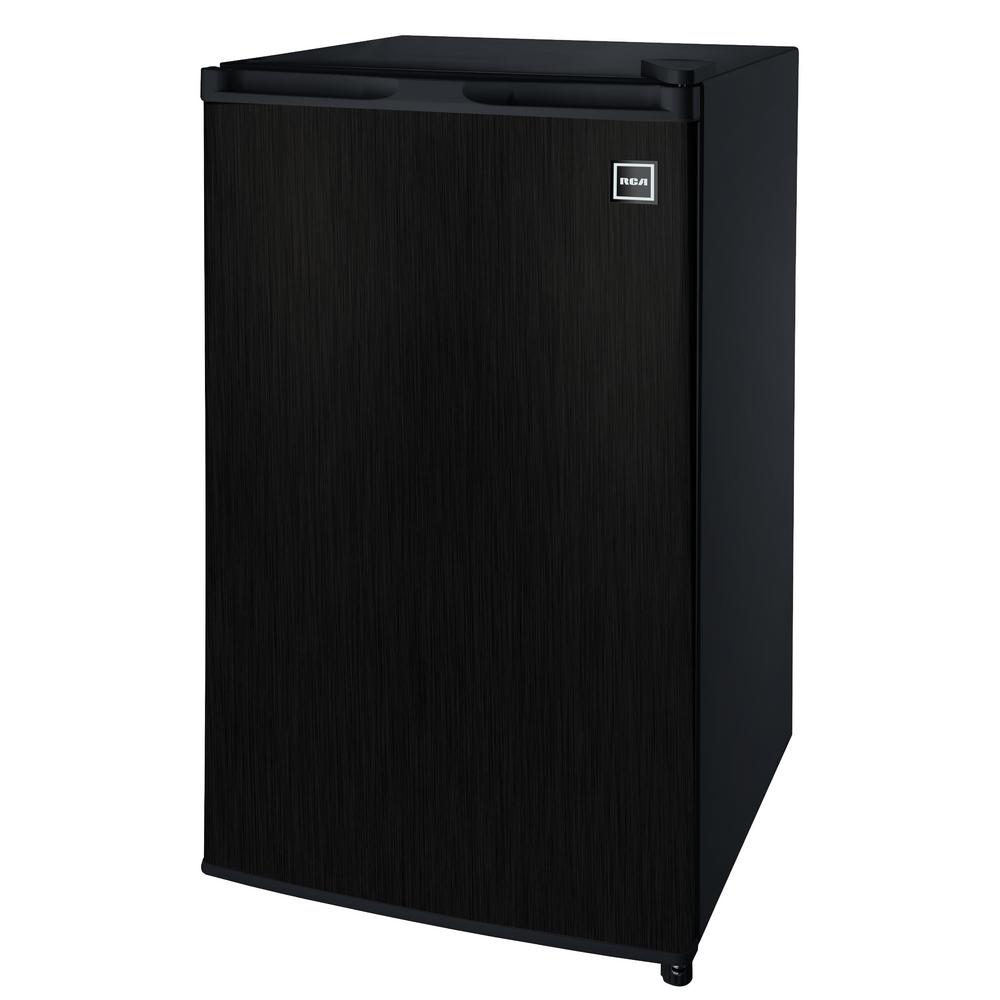 Rca 32 Cu Ft Mini Fridge In Black Stainless Steel Mrorganic Store 9647