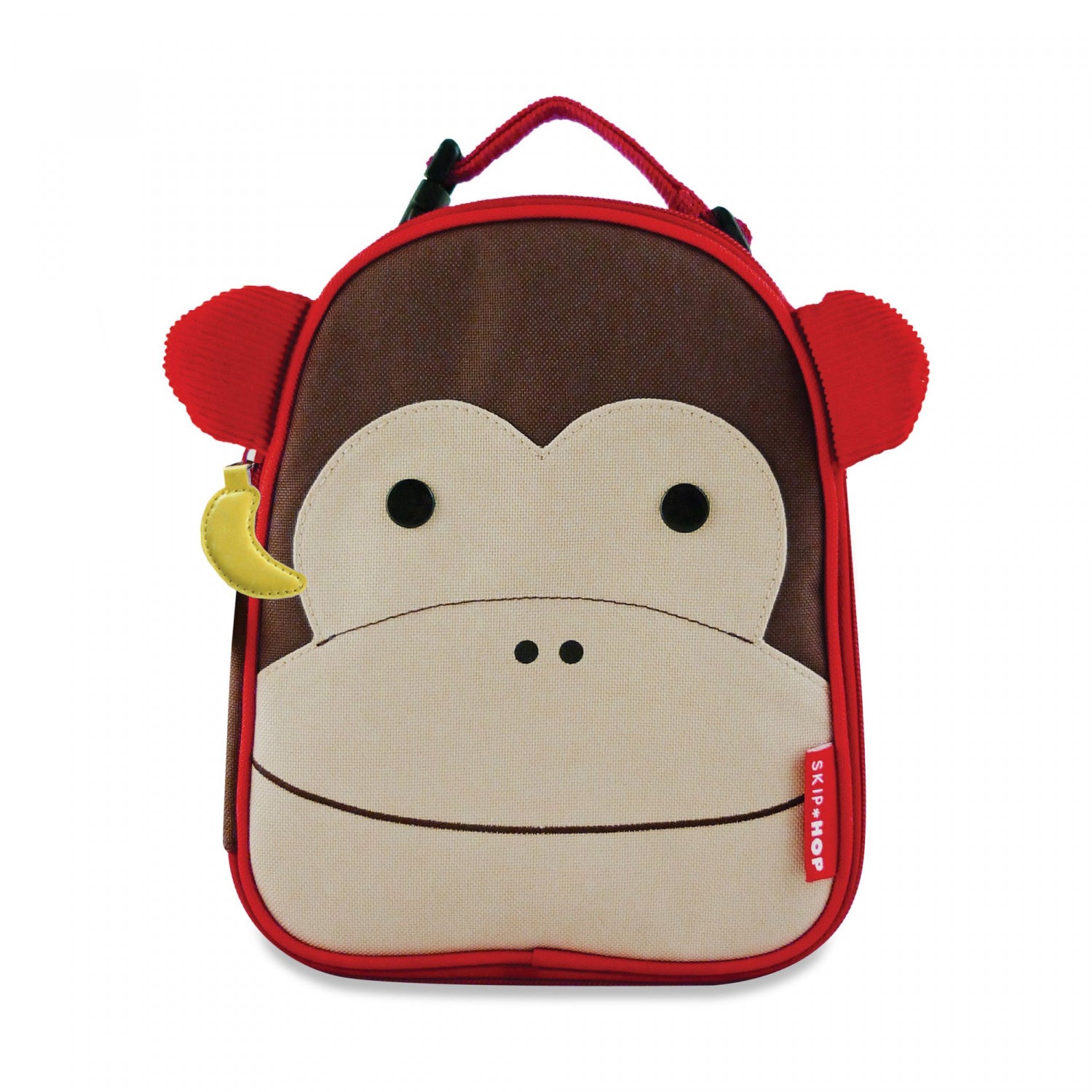 SKIP*HOP Zoo Lunchies Insulated Lunch Bag in Monkey | MrOrganic Store