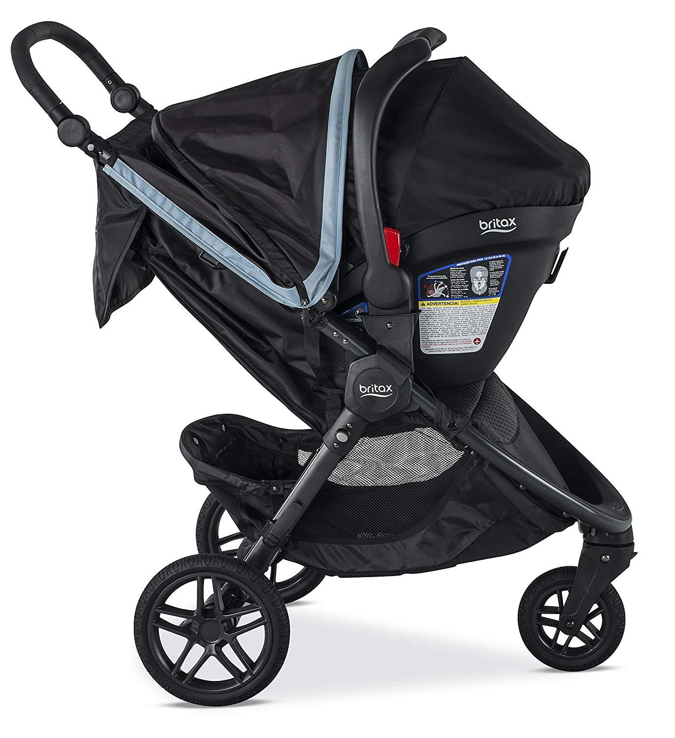 britax b free travel system