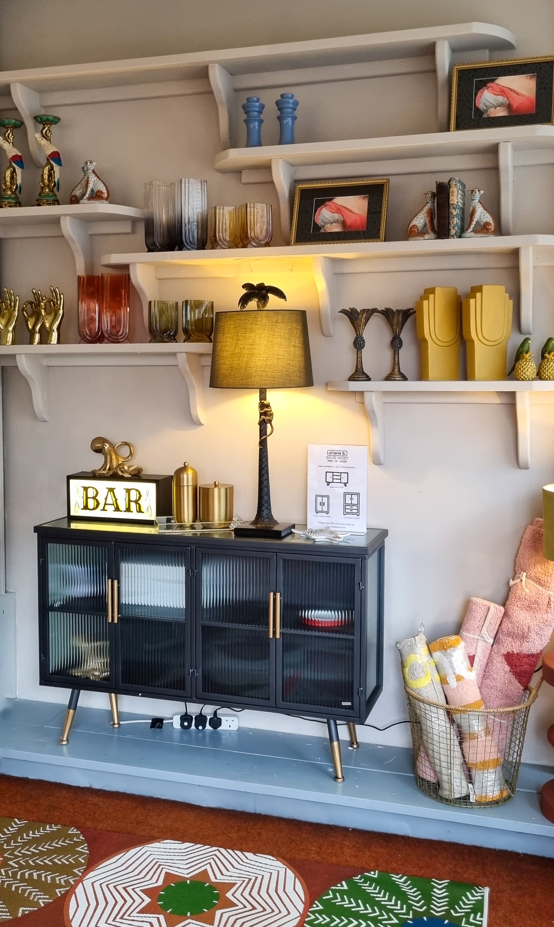 Ballina Pop-Up-Shop | Möbel- und Haushaltswarengeschäft | Irish Home Shop | Oriana B