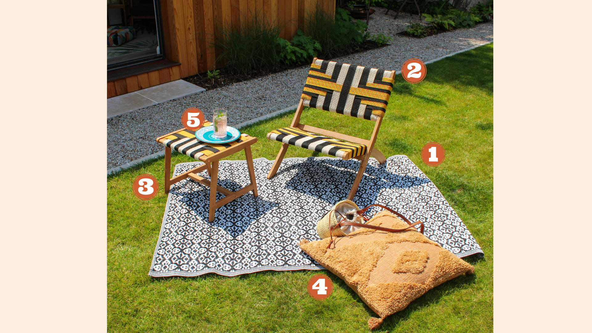 Kleiner Outdoor-Teppich | Irish Home Shop | Oriana B