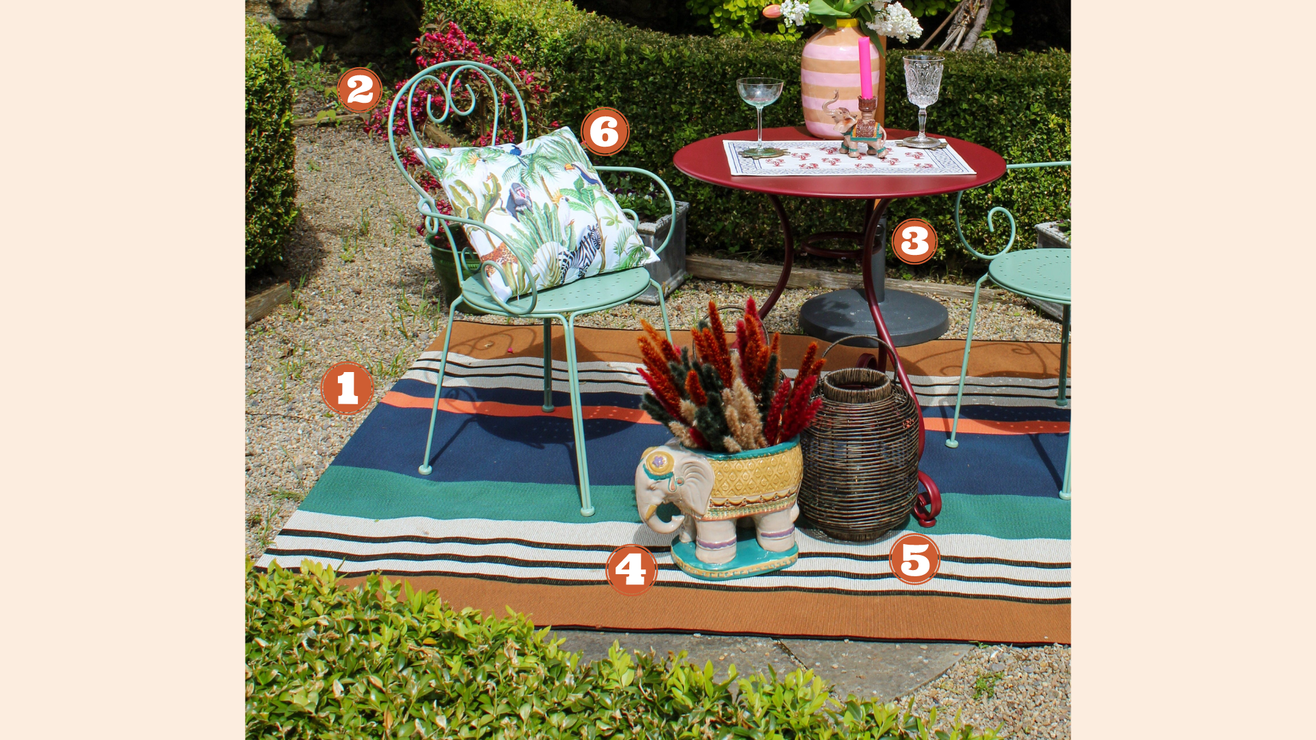 5 Ways to Style Your Outdoor Rug