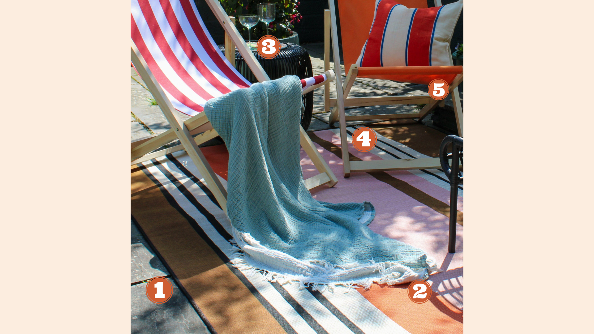 Medium Outdoor Rug | Irish Home Shop | Oriana B