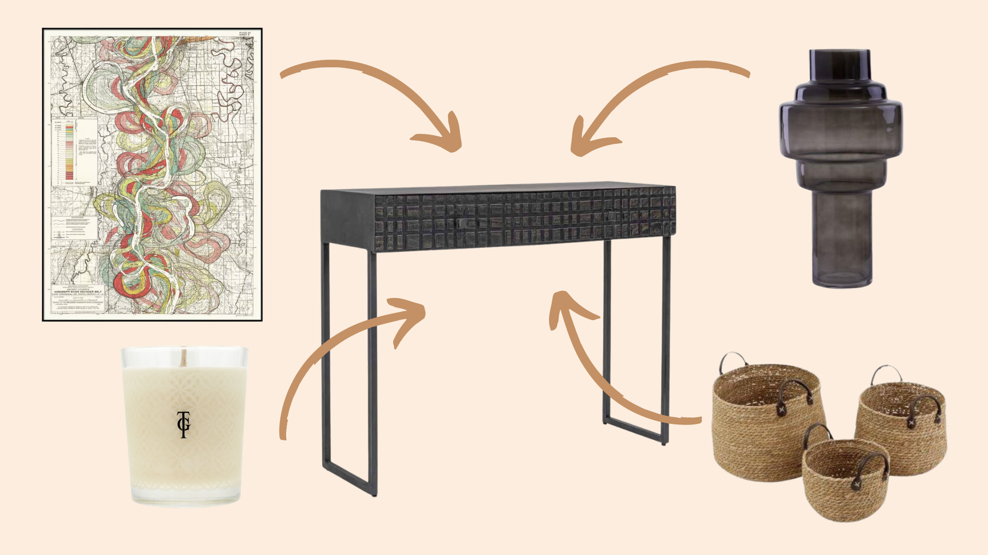 Console Table Styling | Home & Accessories Shop | Irish Home Shop | Oriana B