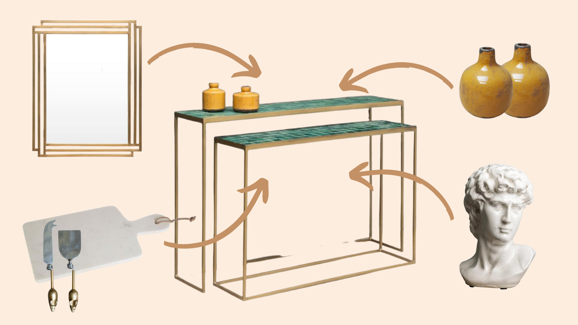 Console Table Styling | Home & Accessories Shop | Irish Home Shop | Oriana B