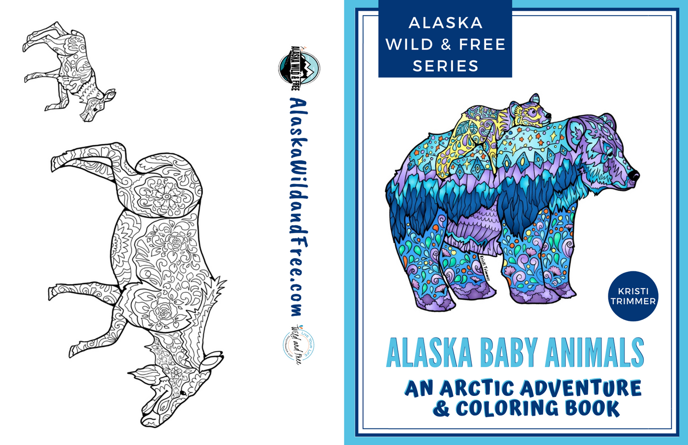 Download Book Alaska Baby Animals An Arctic Adventure Coloring Book Alaska Wild Free