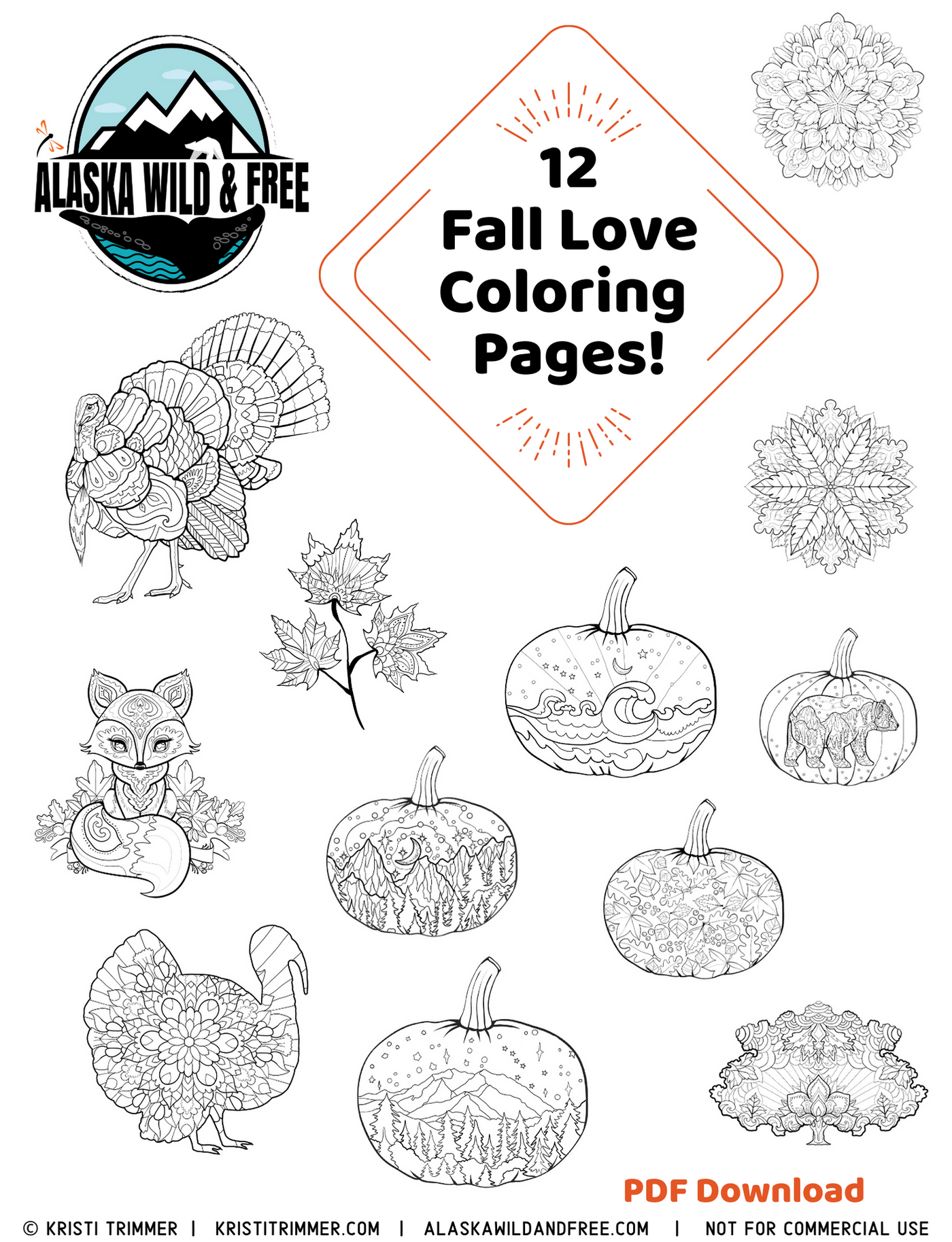 free alaska coloring pages