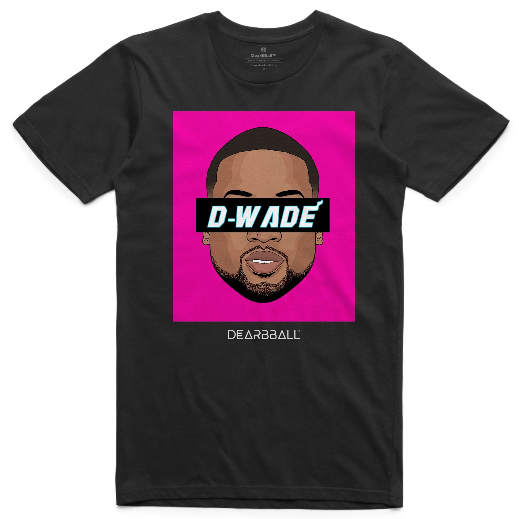d wade pink shirt