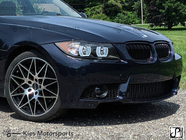 black e90 335 with m3 front 02