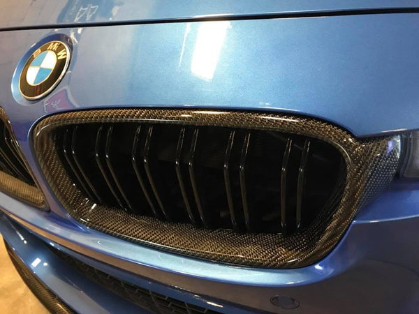 2012-2018 BMW 3 Series (F30 / F31) M3 Style Carbon Fiber Kidney