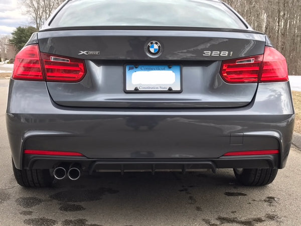 grey f30 mperf rear diffuser