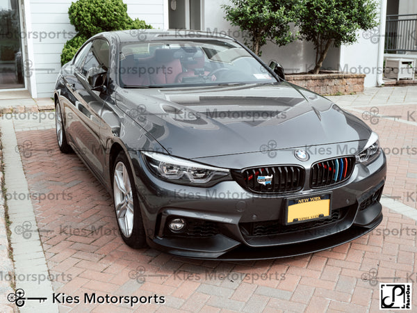 2014-2020 BMW 4 Series (F32 / F33 / F36) M Performance Style Front Spl –  Kies Motorsports