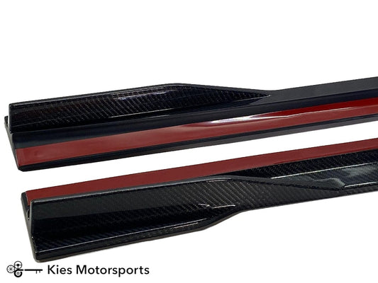 Kies Motorsports White Logo Decal