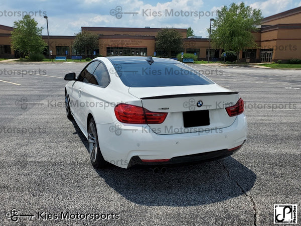 white f32 m sport style rear bumper