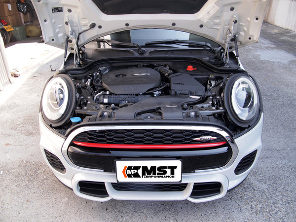 white mini cooper mst intake