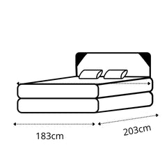 King bed size dimensions