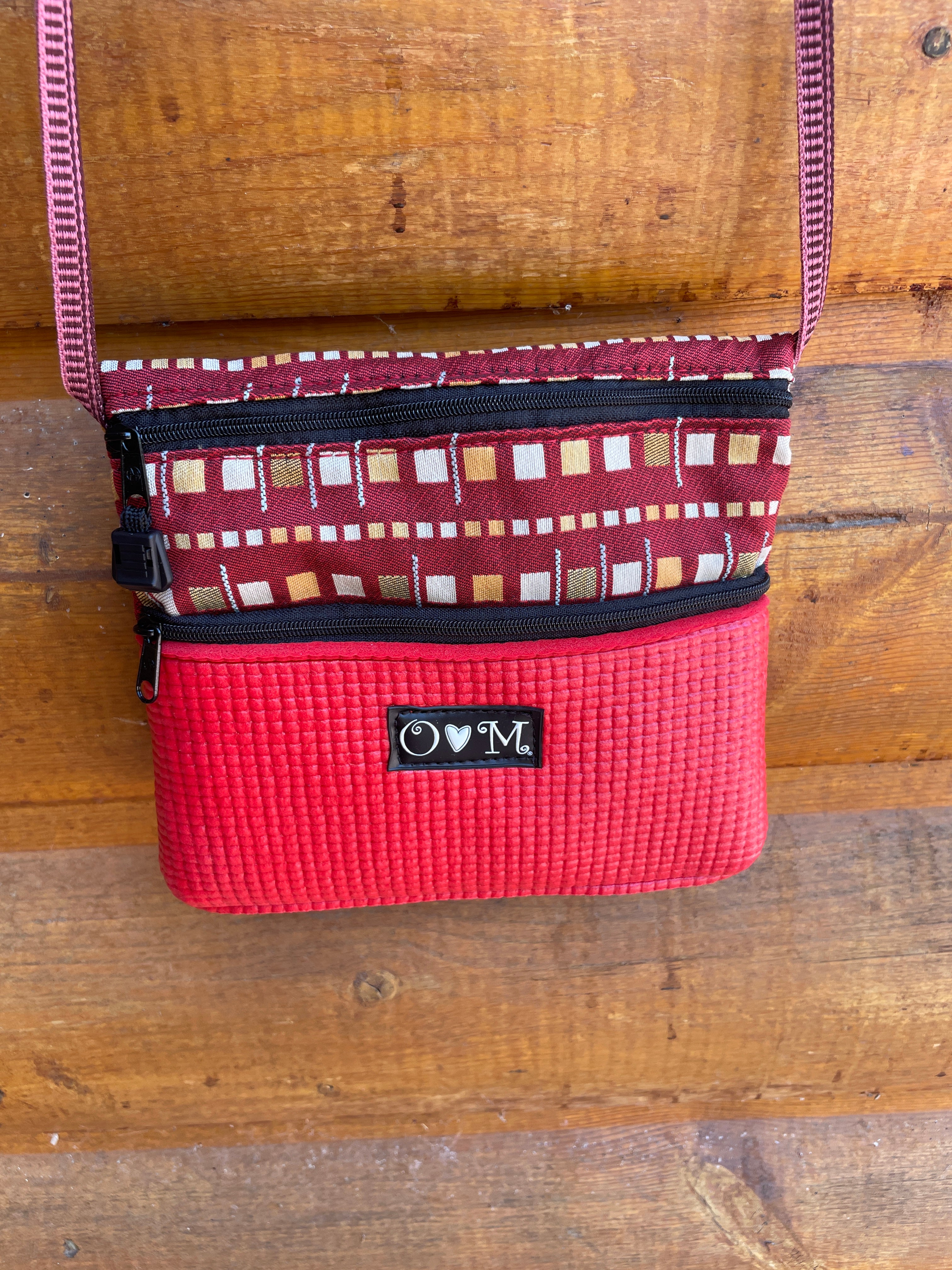 3 Zip Cross Body Purse