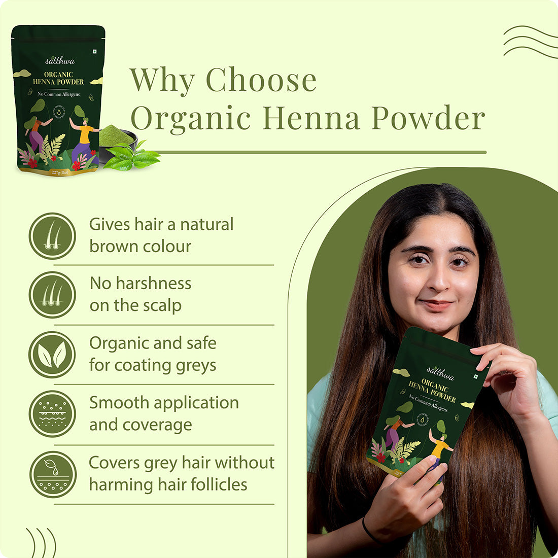 Buy Indus Organics HeenaHenna Powder for Hair 250 gm  Mehndi  Fights  Premature Greying  Long Lasting Henna  Natural Hair Dye  EcoFriendly  Glass Jar Online at Low Prices in