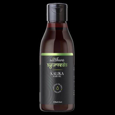 Satthwa Kalika Hair Oil for Premature Hair Greying 