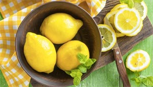 Vinegar yogurt lemon hair mask citrus fresh 