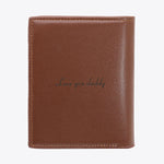 Load image into Gallery viewer, Personalized Photo Leather Men&#39;s Trifold Vertical Wallet
