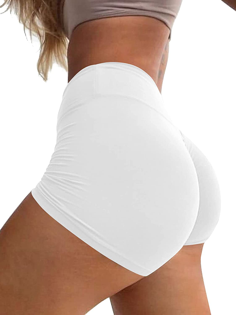 Boudaner Cut Out Yoga Shorts Booty Butt Lifting Scrunch India