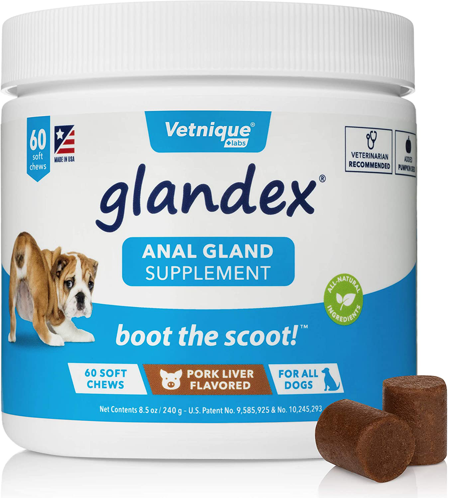 Glandex® Boot the Scoot® Anal Gland Soft Chew Dog Supplement, dog  Probiotic & Digestive