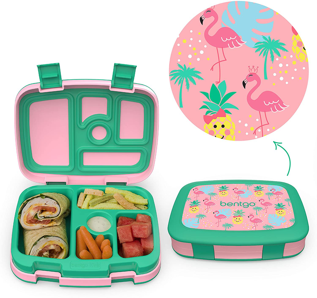 Sistema TO GO Kids Lunch Boxes & Meal Containers | 2 Twist 'n' Sip Kids Water Bottles, 2 Lunch Cube Max with Dividers & 2 Leak-Proof Yoghurt