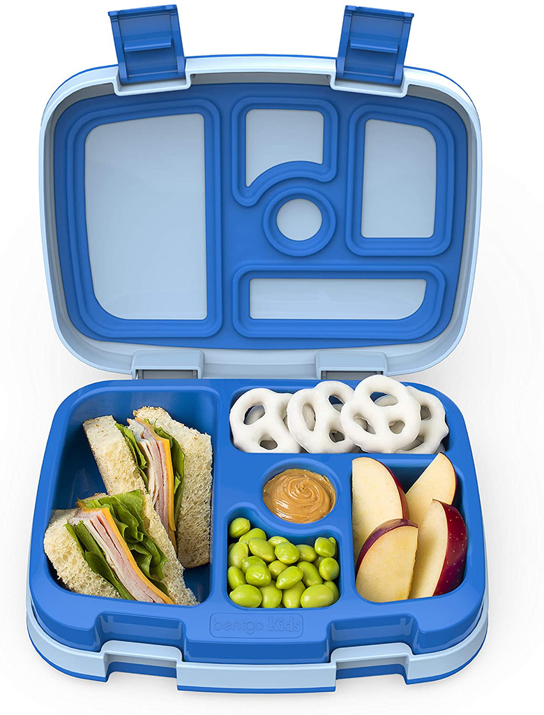 Sistema TO GO Kids Lunch Boxes & Meal Containers | 2 Twist 'n' Sip Kids Water Bottles, 2 Lunch Cube Max with Dividers & 2 Leak-Proof Yoghurt